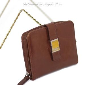 Kenneth Cole Brown Wallet Faux Le…